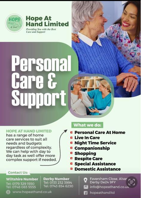 domiciliary homecare, supported living and homecare healthcare